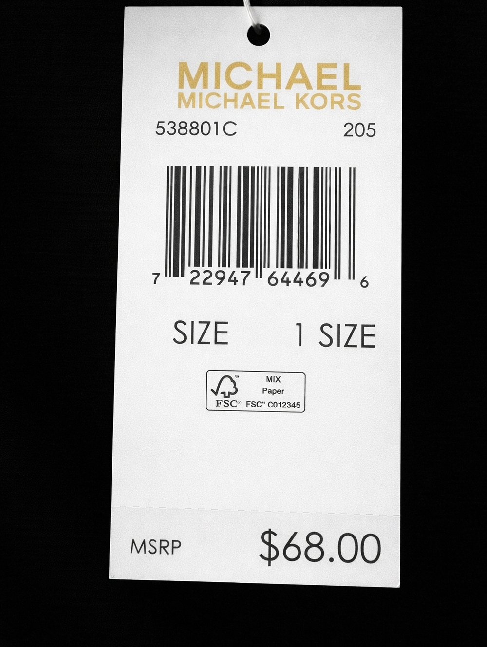 🆕️Michael Kors MK Logo Brown Monogram Baseball Cap Hat Adjustable Designer NWT - Picture 6 of 6